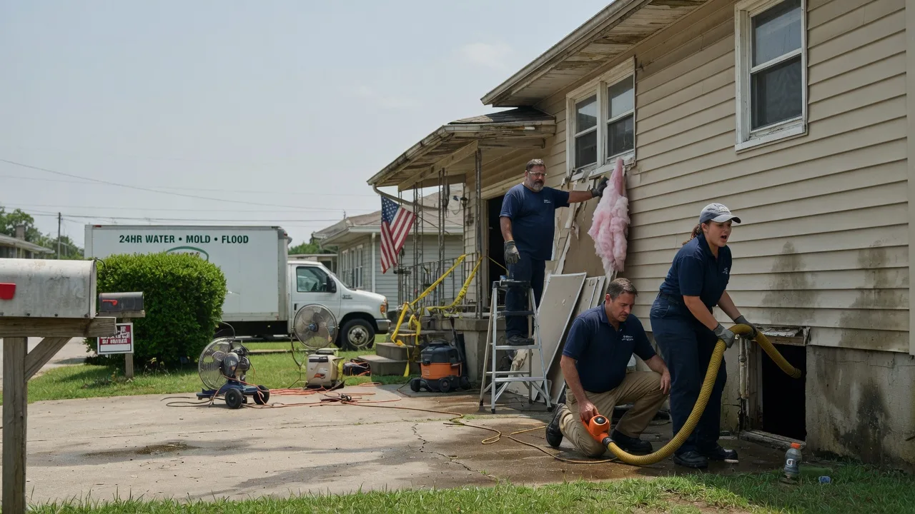 Water Damage Repair in Fitzpatrick, AL near me